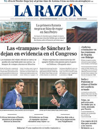 Portada periódico La Razón
