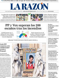 Portada La Razón 2025-09-08