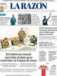 Portada La Razón 2025-08-09