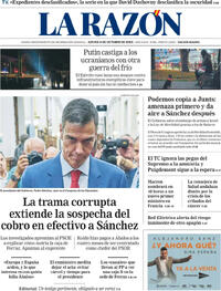 Portada La Razón 2025-10-09