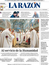 Portada periódico La Razón