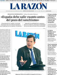 Portada La Razón 2025-06-10