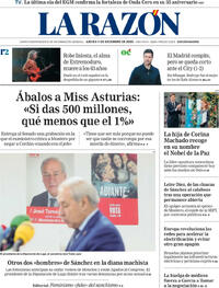 Portada La Razón 2025-12-11