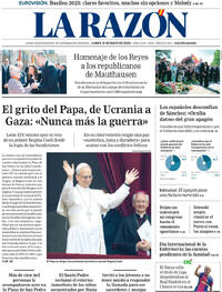 Portada periódico La Razón