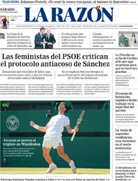 Portada La Razón 2025-07-12