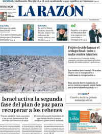 Portada La Razón 2025-10-12