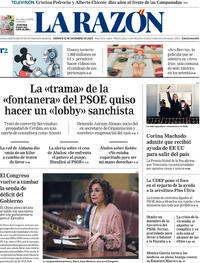 Portada La Razón 2025-12-12