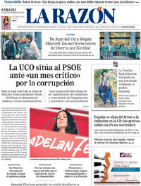 Portada La Razón 2025-12-13