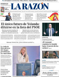 Portada La Razón 2025-09-14