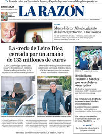 Portada La Razón 2025-12-14