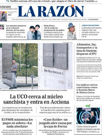 Portada La Razón 2025-11-15