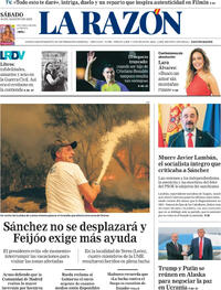 Portada La Razón 2025-08-16