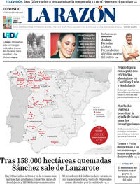 Portada La Razón 2025-08-17