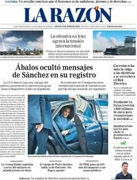 Portada La Razón 2025-06-19