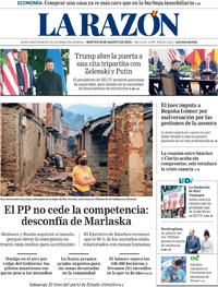 Portada La Razón 2025-08-19