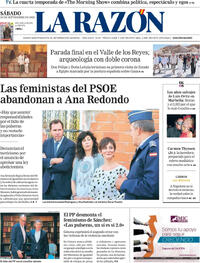 Portada La Razón 2025-09-20