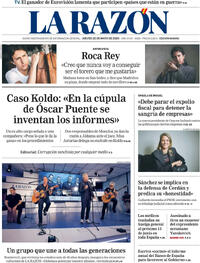 Portada periódico La Razón