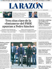 Portada La Razón 2025-10-22