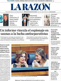 Portada La Razón 2025-07-23