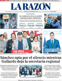 Portada La Razón 2025-12-23