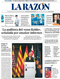 Portada La Razón 2025-07-24