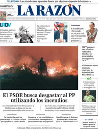 Portada La Razón 2025-08-24