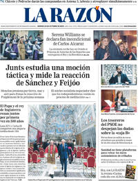 Portada La Razón 2025-10-24