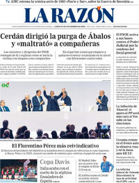 Portada La Razón 2025-11-24