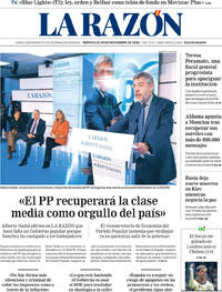 Portada La Razón 2025-11-26