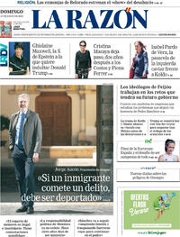 Portada La Razón 2025-07-27