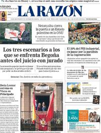 Portada La Razón 2025-09-27