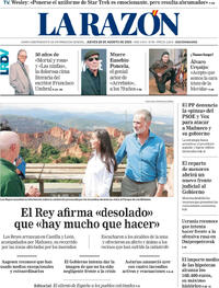 Portada La Razón 2025-08-28