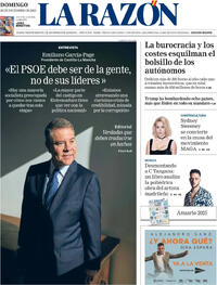 Portada La Razón 2025-12-28