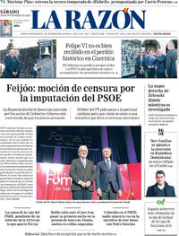 Portada La Razón 2025-11-29