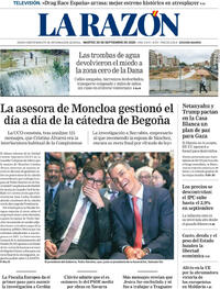 Portada La Razón 2025-09-30