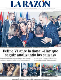Portada La Razón 2025-10-30