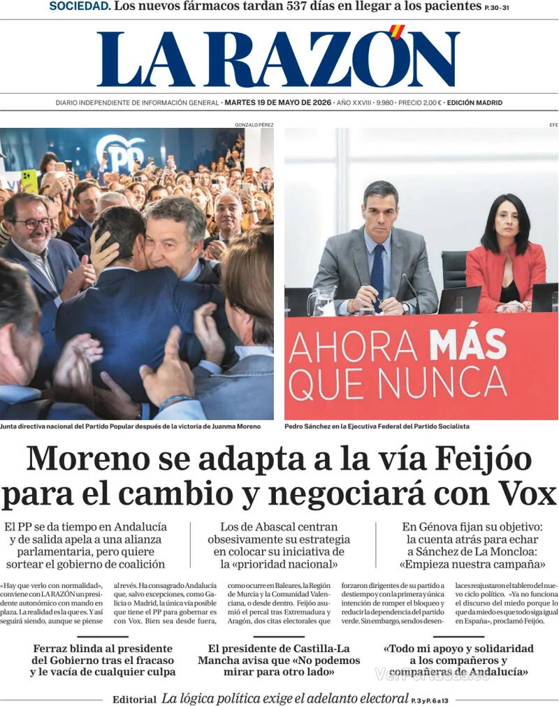 Portada ABC 2026-05-19