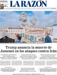 Portada La Razón 2026-03-01
