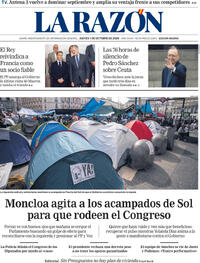 Portada La Razón 2026-10-01