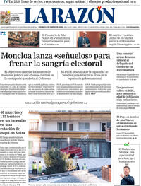 Portada La Razón 2026-01-02