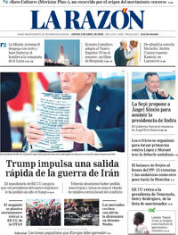 Portada La Razón 2026-04-02