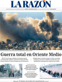 Portada La Razón 2026-03-03