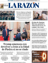 Portada La Razón 2026-04-03