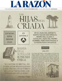 Portada La Razón 2026-09-03