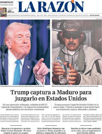 Portada La Razón 2026-01-04