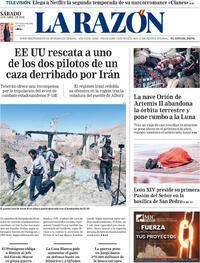 Portada La Razón 2026-04-04