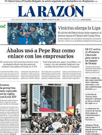 Portada La Razón 2026-05-04