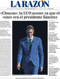 Portada La Razón 2026-06-04