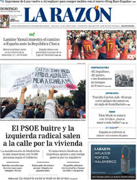 Portada La Razón 2026-10-04