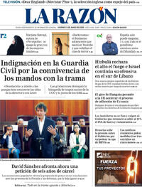 Portada periódico La Razón